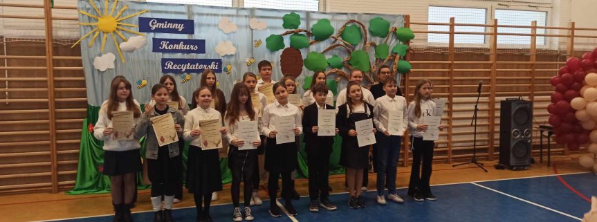 GMINNY KONKURS RECYTATORSKI
