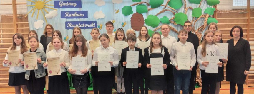 GMINNY KONKURS RECYTATORSKI